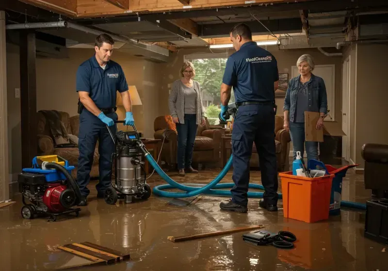 Basement Water Extraction and Removal Techniques process in Blanchester, OH